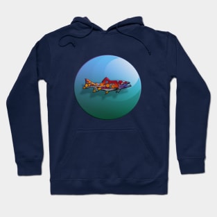 Turquoise Trout Hoodie